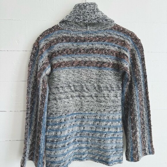 Vintage 70s sweater striped XS - Picture 7 of 10